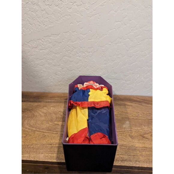 Animated Halloween Killer Clown Motion Activated Eyes Light Up & Screams - Picture 5 of 6